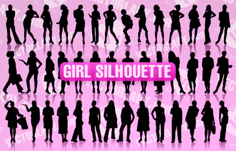 Girl silhouette